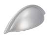Afbeeldingen van Siro Schelpgreep kunststof - boorafstand 64mm/L 113mm/H 25mm/B 31mm - aluminium 