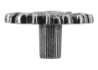 Afbeeldingen van Siro Meubelknop metaal - L 47mm/H 24mm/B 47mm - antiek zilver 