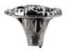 Afbeeldingen van Siro Meubelknop metaal - L 36mm/H 25mm/B 36mm - antiek zilver 