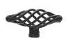 Afbeeldingen van Siro Meubelknop metaal - L 62mm/H 32mm/B 22mm - mat zwart 