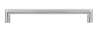 Afbeeldingen van Siro Meubelgreep metaal - boorafstand 192mm/L 205mm/H 33mm/B 13mm - RVS 