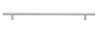 Afbeeldingen van Siro T-greep metaal - boorafstand 320mm/L 400mm/H 32mm/B 12mm - RVS