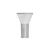 Afbeeldingen van Siro Meubelknop metaal - L 15mm/H 24mm/B 15mm - aluminium 