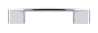Afbeeldingen van Siro Meubelgreep metaal - boorafstand 96/128mm/L 151mm/H 30mm/B 20mm - chroom glanzend 