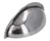 Afbeeldingen van Siro Schelpgreep metaal - boorafstand 64mm/L 85mm/H 27mm/B 31mm - antiek zilver 
