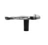 Afbeeldingen van Siro Meubelknop metaal - L 59mm/H 29mm/B 48mm antiek tin 