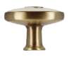 Afbeeldingen van Siro Meubelknop metaal - L 32mm/H 24mm/B 32mm antiek messing/beige 