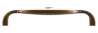 Afbeeldingen van Siro Meubelgreep metaal - boorafstand 128mm/L 138mm/H 27mm/B 23mm antiek messing/ beige 