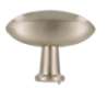 Afbeeldingen van Siro Meubelknop metaal - L 38mm/H 30mm/B 16mm RVS effect 
