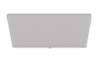 Afbeeldingen van Siro Meubelknop metaal - L 39mm/H 16mm/B 39mm aluminium/wit 