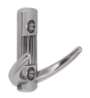 Afbeeldingen van Siro Kapstokhaak metaal - boorafstand 32mm/L 57mm/H 28mm/B 60mm antiek zilver 