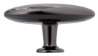 Afbeeldingen van Siro Meubelknop metaal - L 64mm/H 35mm/B 36mm zwart chroom glanzend 