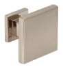 Afbeeldingen van Siro Meubelknop metaal - L 30mm/H 23mm/B 30mm RVS effect 