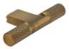 Afbeeldingen van Siro Meubelknop metaal - L 72mm/H 32mm/B 12mm antiek messing 
