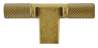 Afbeeldingen van Siro Meubelknop metaal - L 72mm/H 32mm/B 12mm vintage goud 
