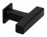 Afbeeldingen van Siro Meubelknop metaal - L 46mm/H 34mm/B 18mm mat zwart 