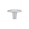 Afbeeldingen van Siro Meubelknop metaal - L 28mm/H 19mm/B 28mm chroom glanzend 
