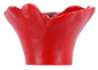 Afbeeldingen van Siro Meubelknop bloem kunststof - L 48mm/H 32mm/B 45mm rood 