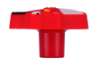 Afbeeldingen van Siro Meubelknop auto kunststof - L 48mm/H 25mm/B 38mm rood 
