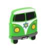 Afbeeldingen van Siro Meubelknop bus kunststof - L 54mm/H 26mm/B 59mm groen 