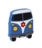 Afbeeldingen van Siro Meubelknop bus kunststof - L 54mm/H 26mm/B 59mm blauw 