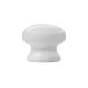 Afbeeldingen van Siro Meubelknop keramisch - L 39mm/H 32mm/B 39mm wit 