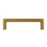 Afbeeldingen van Siro meubelgreep metaal - boorafstand 96mm L104mm/H28mm/B8mm - antiek goud