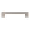 Afbeeldingen van Siro meubelgreep metaal - boorafstand 128mm L148mm/B14mm/H30mm - mat zilver