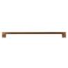 Afbeeldingen van Siro meubelgreep metaal - boorafstand 320mm L340mm/B14mm/H30mm - messing antiek goud