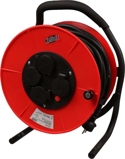 Afbeeldingen van Kelfort kabelhaspel Easy Reel 500 - 25 meter 3x2.5mm2 - H07RN-F IP44 