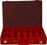 Afbeeldingen van Kelfort Assortimentkist - 330x234x47 - rood Leeg voor Sds+ Boren 