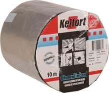 Afbeeldingen van Kelfort Bitumenkimband - 150mm x 10 meter - aluminium kleur 