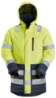 Afbeeldingen van Snickers Allround parka klasse 3 1830-6695, Maat XS, high-visibillity geel/donker blauw