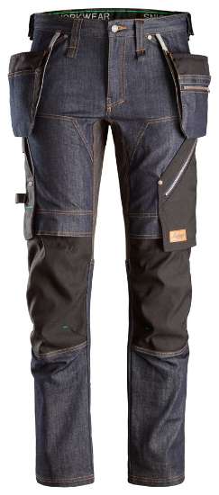 Afbeeldingen van FlexiWork, Denim Werkbroek+