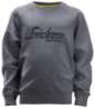 Afbeeldingen van Snickers junior logo sweatshirt 7509-3400, Maat 164, gemeleerd blauwgrijs