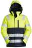 Afbeeldingen van Snickers ProtecWork geïsoleerd jacket, klasse 3, 1163-6695, Maat 27, high-visibillity geel/donker blauw