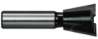 Afbeeldingen van Makita zwaluwstaartfrees - Ø25,4x22,2mm 14° - schacht Ø12mm 2 beitels