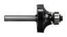 Afbeeldingen van Makita afrondfrees - Ø28,6x14,5mm radius 7,9mm met kogellager - schacht Ø6mm 2 beitels