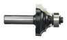 Afbeeldingen van Makita profielfrees - Ø28,6x12,7mm radius 4mm - schacht Ø8mm 2 beitels