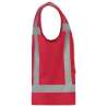 Afbeeldingen van Tricorp vest reflectie 453014 Rood 5XL