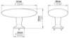 Afbeeldingen van Siro Meubelknop metaal - L 64mm/H 35mm/B 36mm mat RVS effect 