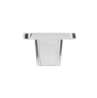 Afbeeldingen van Siro Meubelknop metaal - L 33mm/H 22mm/B 33mm chroom glanzend 