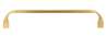 Afbeeldingen van Siro Meubelgreep metaal - boorafstand 160mm/L 170mm/H 31mm/B 15mm goud geborsteld 