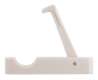 Afbeeldingen van Siro Haak kunststof - boorafstand 20mm/L 70mm/H 57mm/B 25mm scharnierend wit 