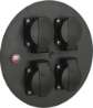 Afbeeldingen van Kelfort Contactplaat - 4 stuks - voor kabelhaspel Easy Reel 600 