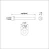 Afbeeldingen van Ami wisselquickstift - m10 8x110mm