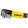 Afbeeldingen van Stanley stiftsleutelset - Hex grip - 9 delig