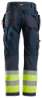Afbeeldingen van Snickers werkbroek 6931-9566  d. blauw