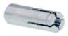 Afbeeldingen van Spit slaganker Grip - M16x20x65mm - verzinkt 