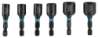 Afbeeldingen van Makita Doppenset Impact Black - 6 delig - in kunststof cassette